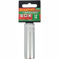 Socket 17mm 1/2' Dr Deep Socket Crv 12 Point