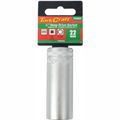 Socket 22mm 1/2' Dr Deep Socket Crv 12 Point