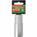 Socket 24mm 1/2' Dr Deep Socket Crv 12 Point