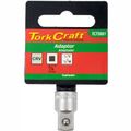 Socket Adaptor 1/4f X 3/8m Square