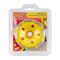 Dia. Cup Wheel 100mm X 22.23mm Single Row Cold Pressed Economy