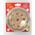 Dia. Cup Wheel 115mm X M14 Dbl Row Laser Welded Industrial