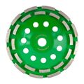 Dia. Cup Wheel 180mm X 22.23mm Dbl Row Cold Pressed Contractor