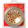 Dia. Cup Wheel 180mm X 22.23mm Turbo Laser Welded Industrial