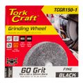 Grinding Wheel 150x25x32mm Bore Fine 60gr W/bushes For Bench Grinder