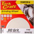 Grinding Wheel 250 X 40 X 50.8mm Bore Fine 60g White