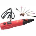 Mini Tool Set Cordless 3.7v Li-ion Usb Rechargeable C/w Accesories