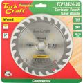 Blade Contractor 165 X 24t 20/16 Circular Saw Tct