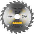 Blade Contractor 190 X 24t 30/20/16 Circular Saw Tct