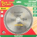 Blade Contractor 190 X 60t 30/1/20/16 Circular Saw Tct