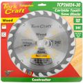 Blade Contractor 260 X 24t 30/1/20/16 Circular Saw Tct