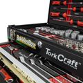 TORK CRAFT BakkiesBox Limited Edition 154-Piece 3-Drawer Track Box Tool Set TCTB154LTD