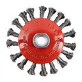 Wire Cup Brush Twisted Bevel Plain 115mmxm14 Bulk