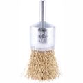 Wire End Brush High Speed 24mm X 6mm Shaft