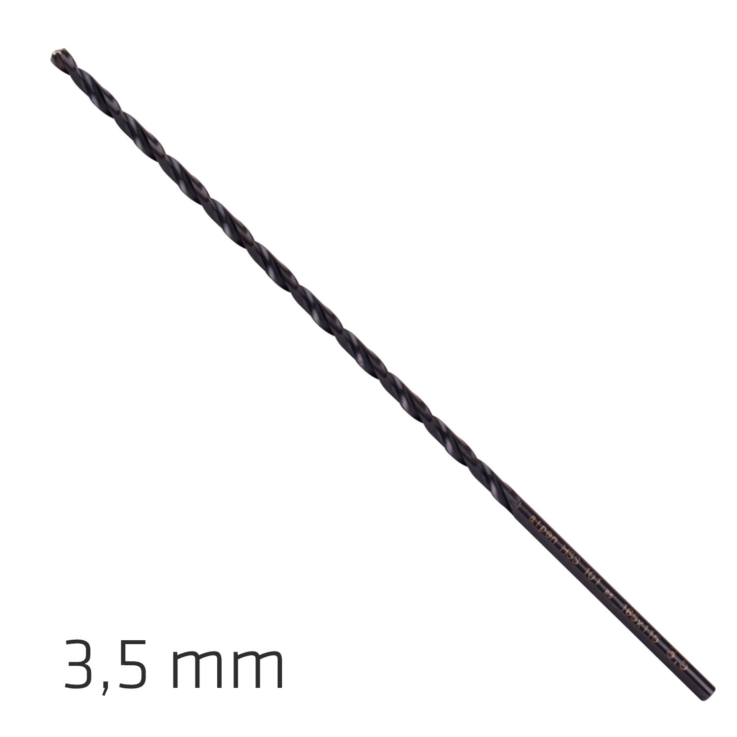 ALPEN Hss Super 3.5mm 165 X 115 Extra Long