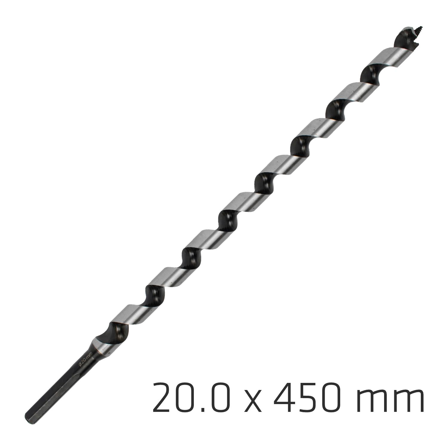 Wood Auger Drill Bit 20 X 450mm