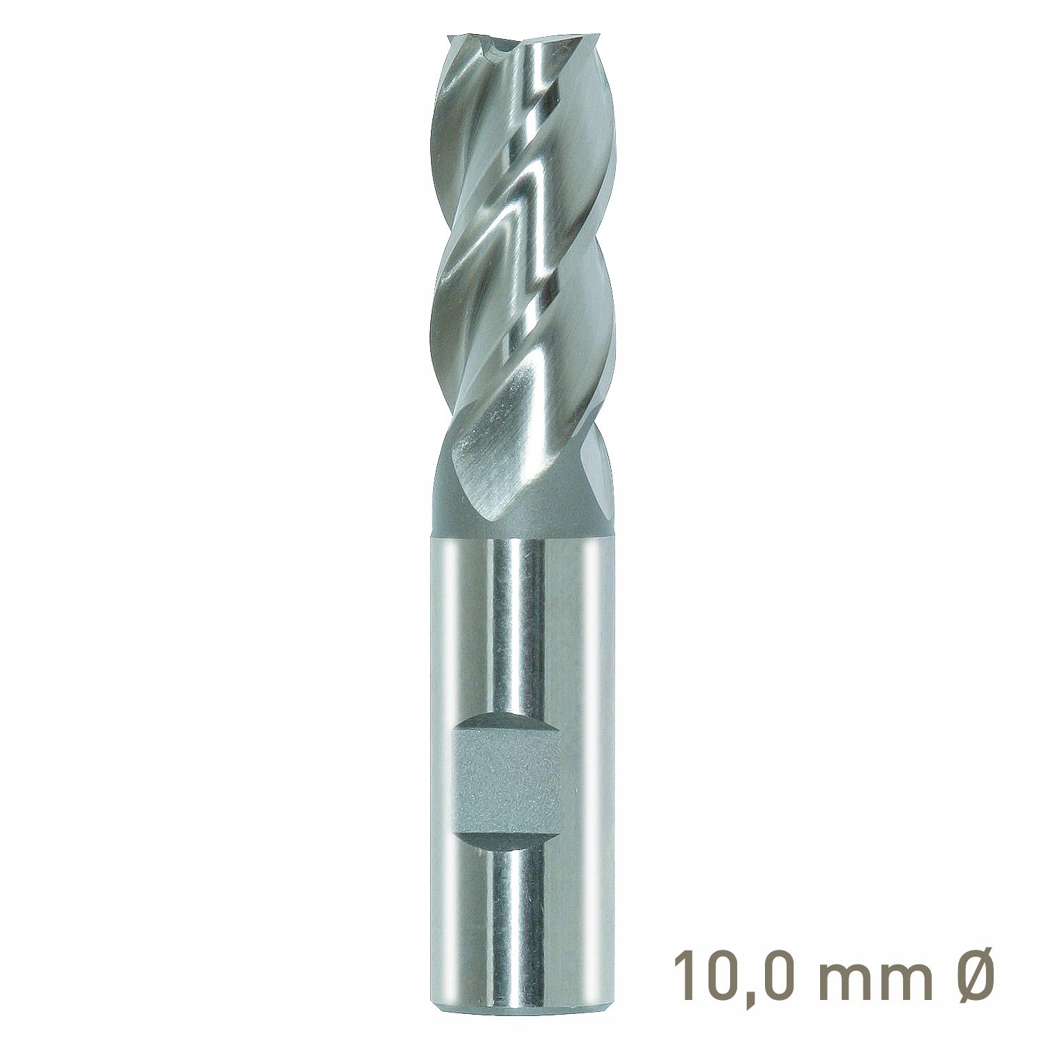 MAYKESTAG HSS-Co8 end mill 10mm short series DIN 844 K