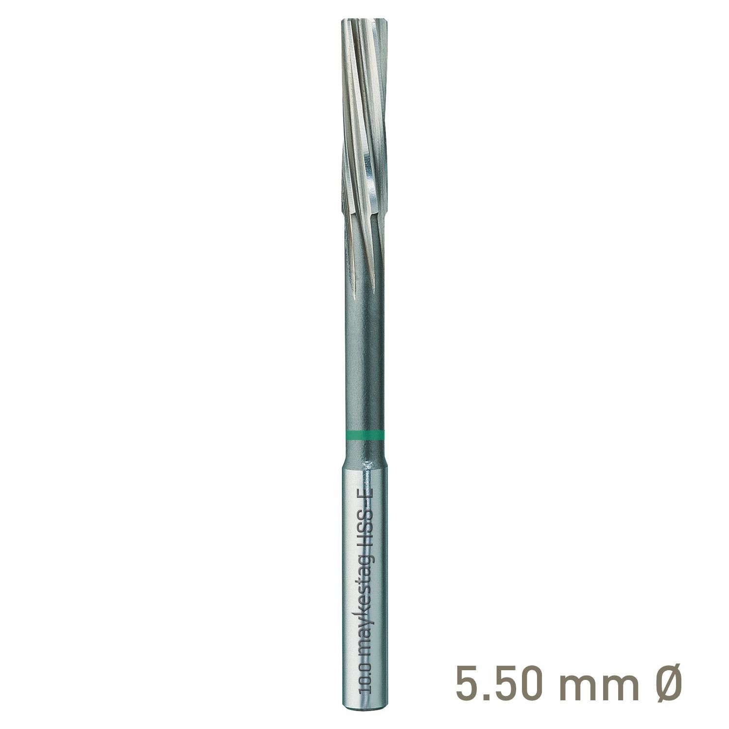 Hss Mach Reamer Z6 5.5 H7 L/h Spiral