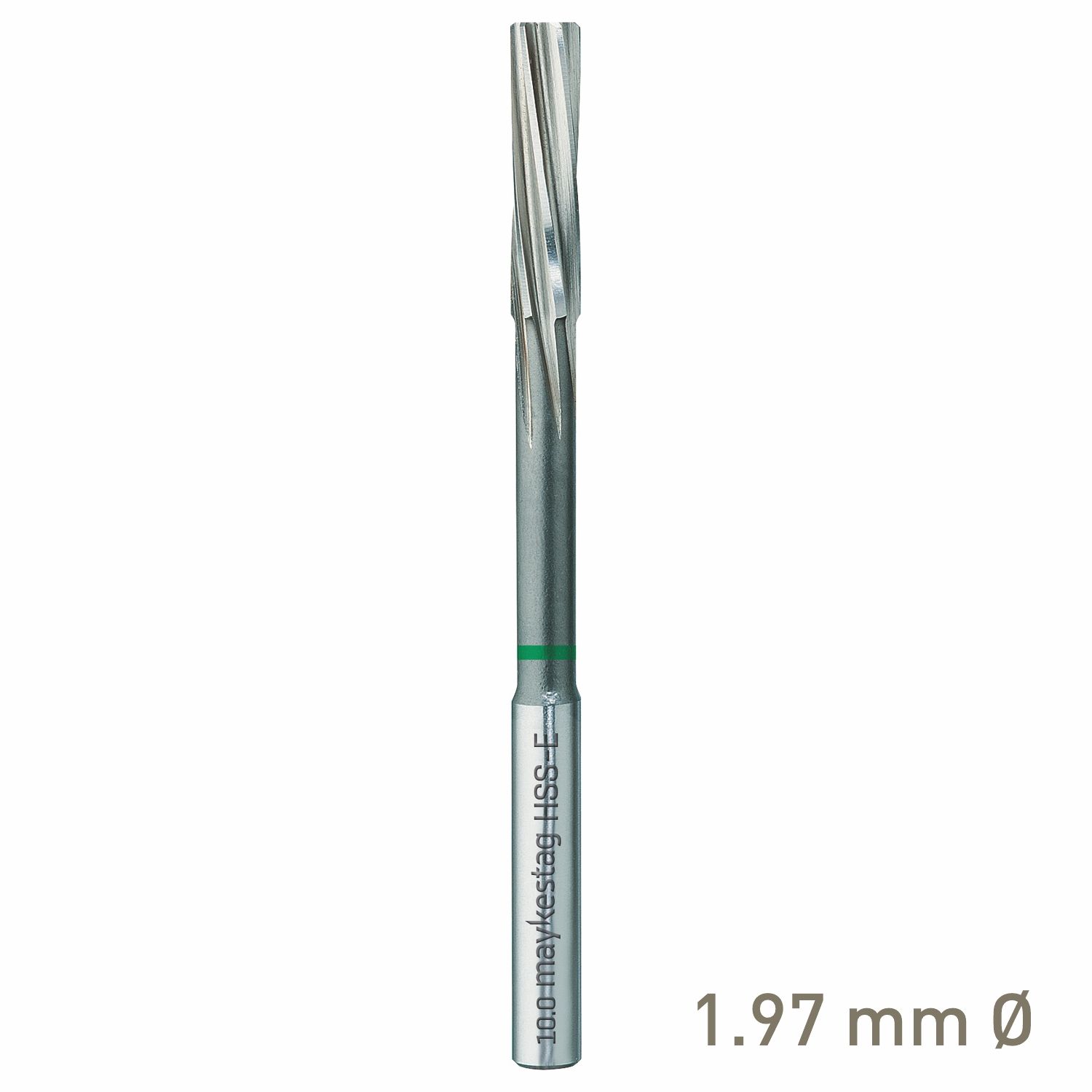 MAYKESTAG HSS-E NC Machine Reamer 1.97mm Nominal Shank Form D
