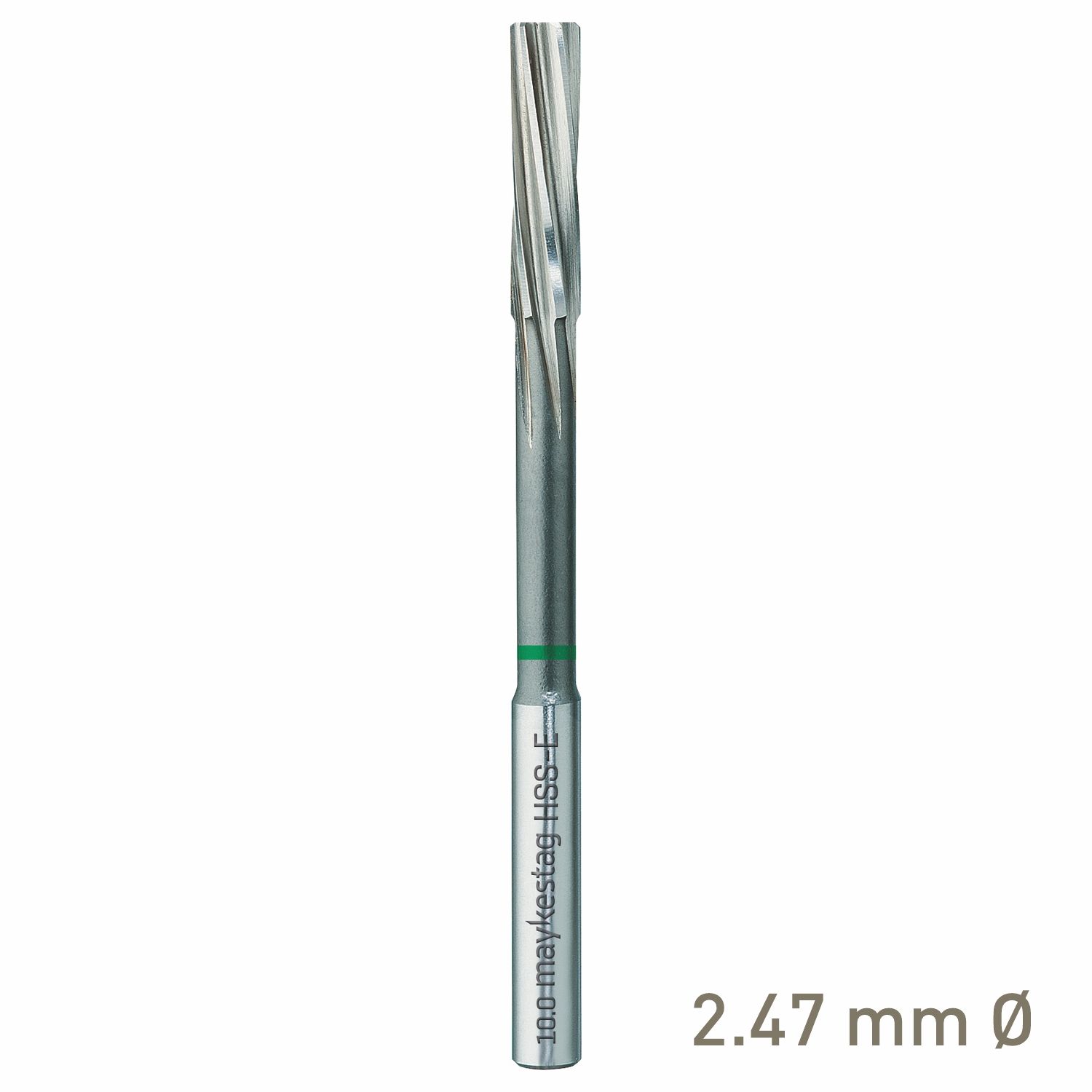 MAYKESTAG HSS-E NC Machine Reamer 2.47mm Nominal Shank Form D