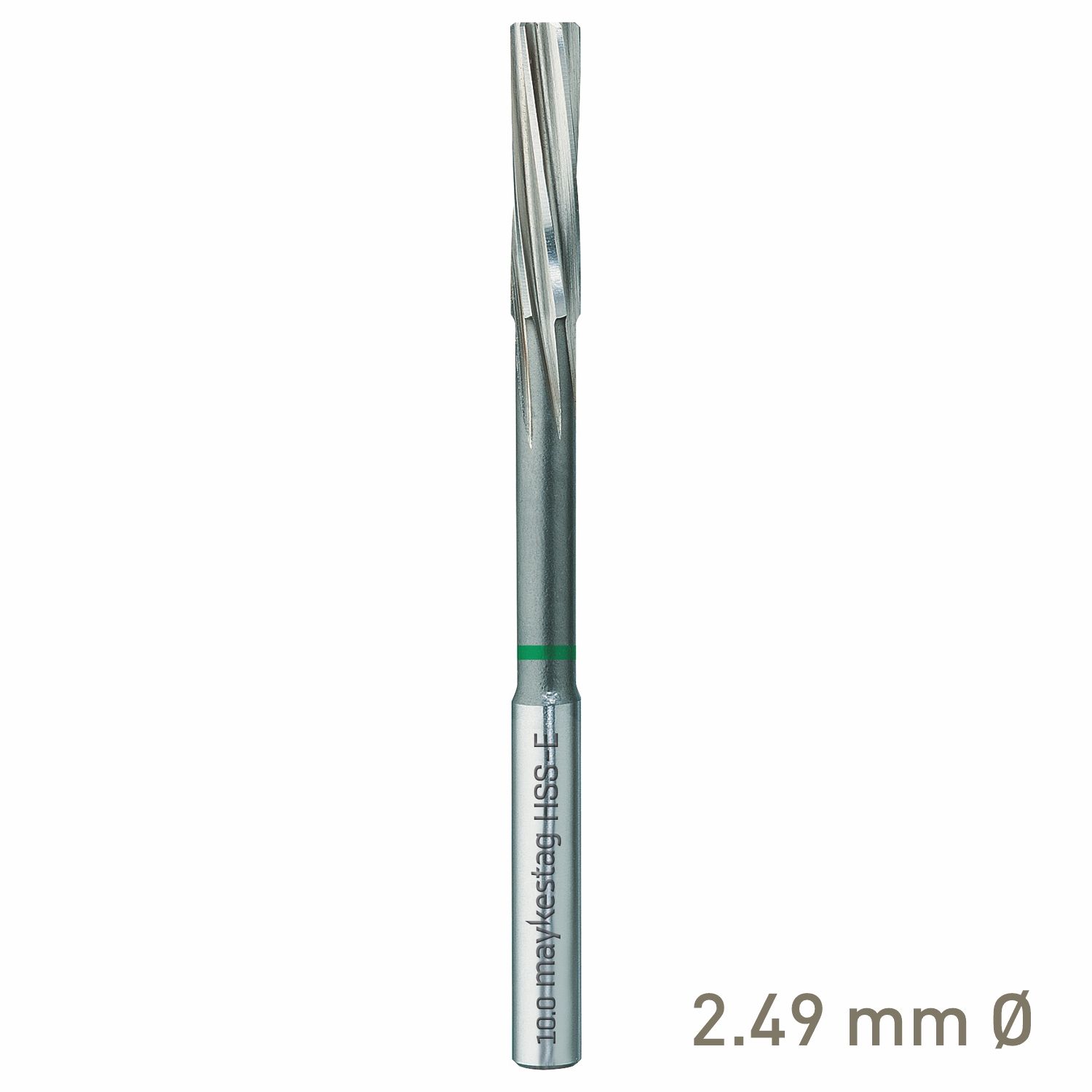 MAYKESTAG HSS-E NC Machine Reamer 2.49mm Nominal Shank Form D