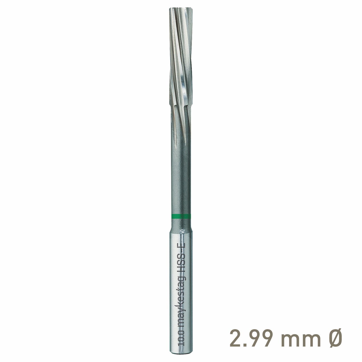 MAYKESTAG HSS-E NC Machine Reamer 2.99mm Nominal Shank Form D