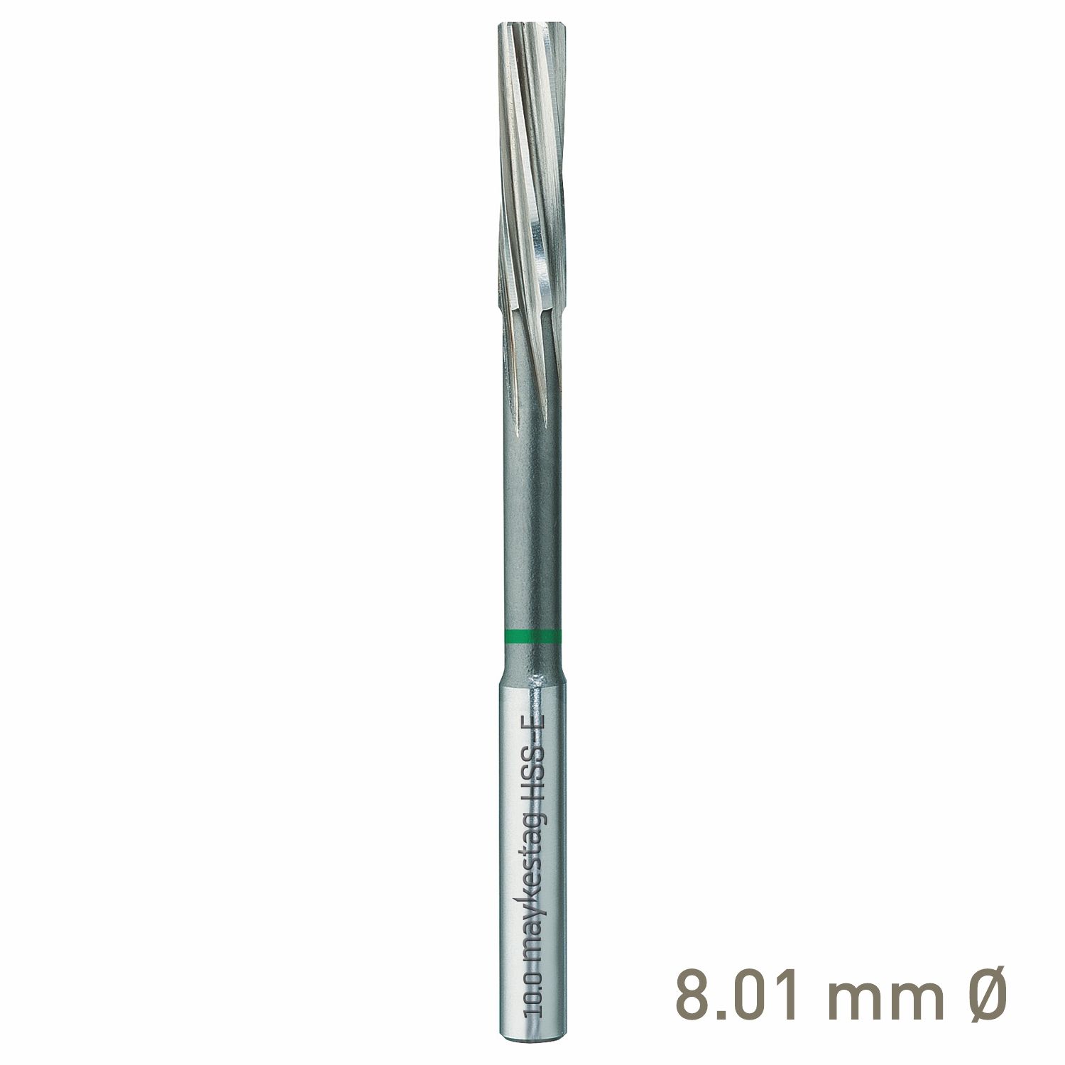 MAYKESTAG HSS-E NC Machine Reamer 8.01mm Nominal Shank Form D