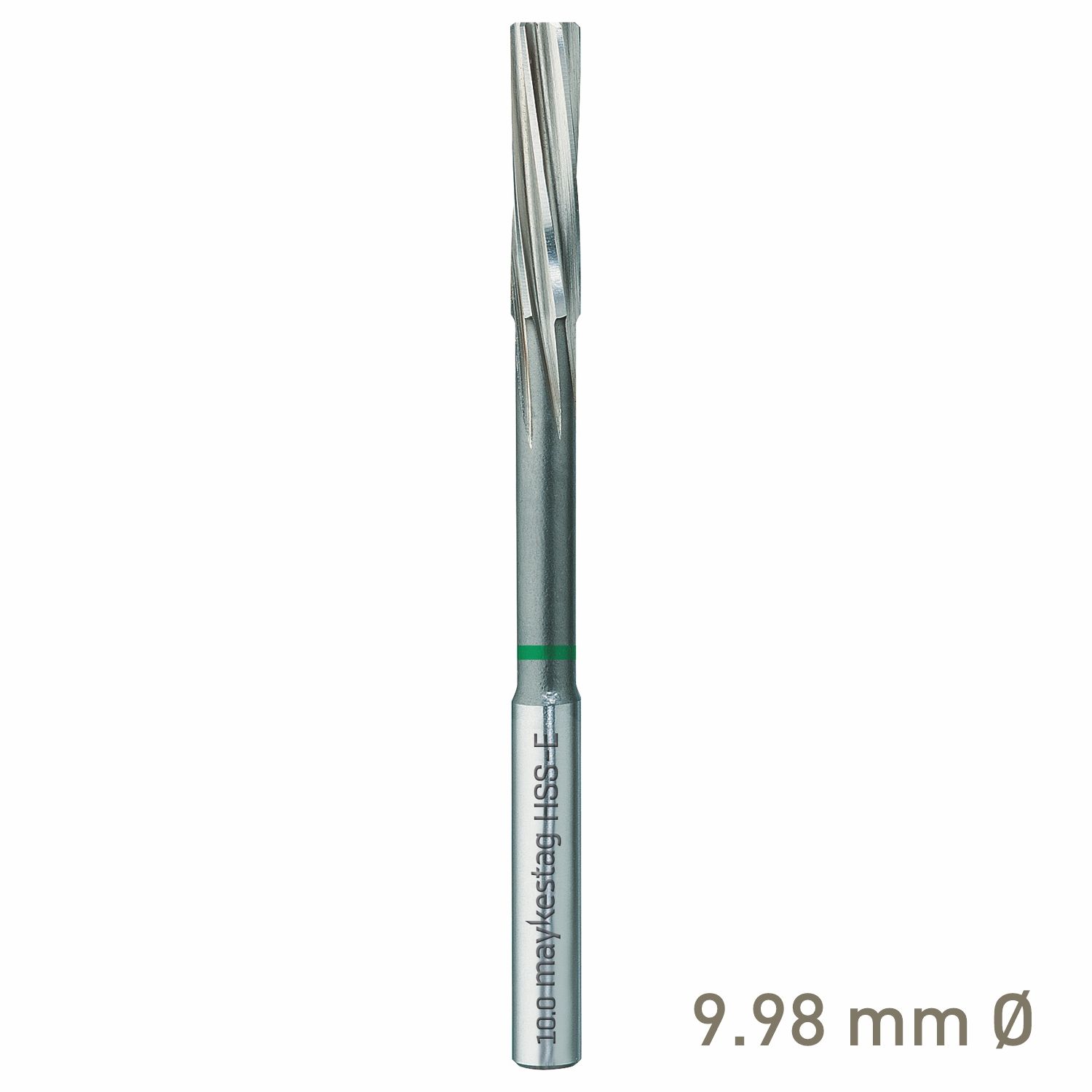 MAYKESTAG HSS-E NC Machine Reamer 9.98mm Nominal Shank Form D