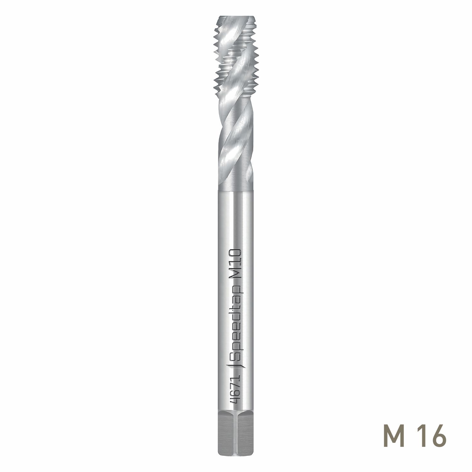 MAYKESTAG Speedtap Universal HSSE-V3 Machine Tap M16 Spiral Fluted DIN 376