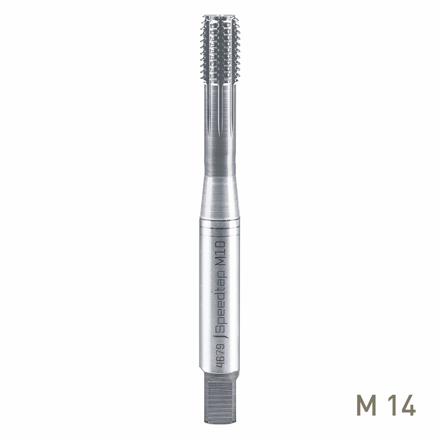 MAYKESTAG HSS-E Co8 Speedtap Universal M14 Rolling Tap With Oil Grooves TiCN 6HX