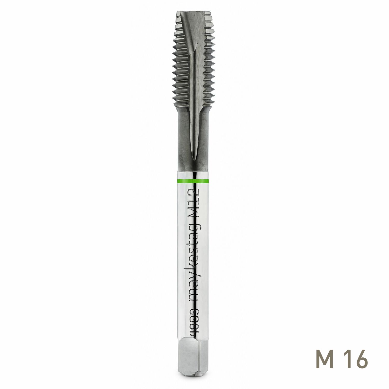 MAYKESTAG HSS-Co5 Machine Tap M16 x 2 Straight Fluted DIN 376 Code 4803
