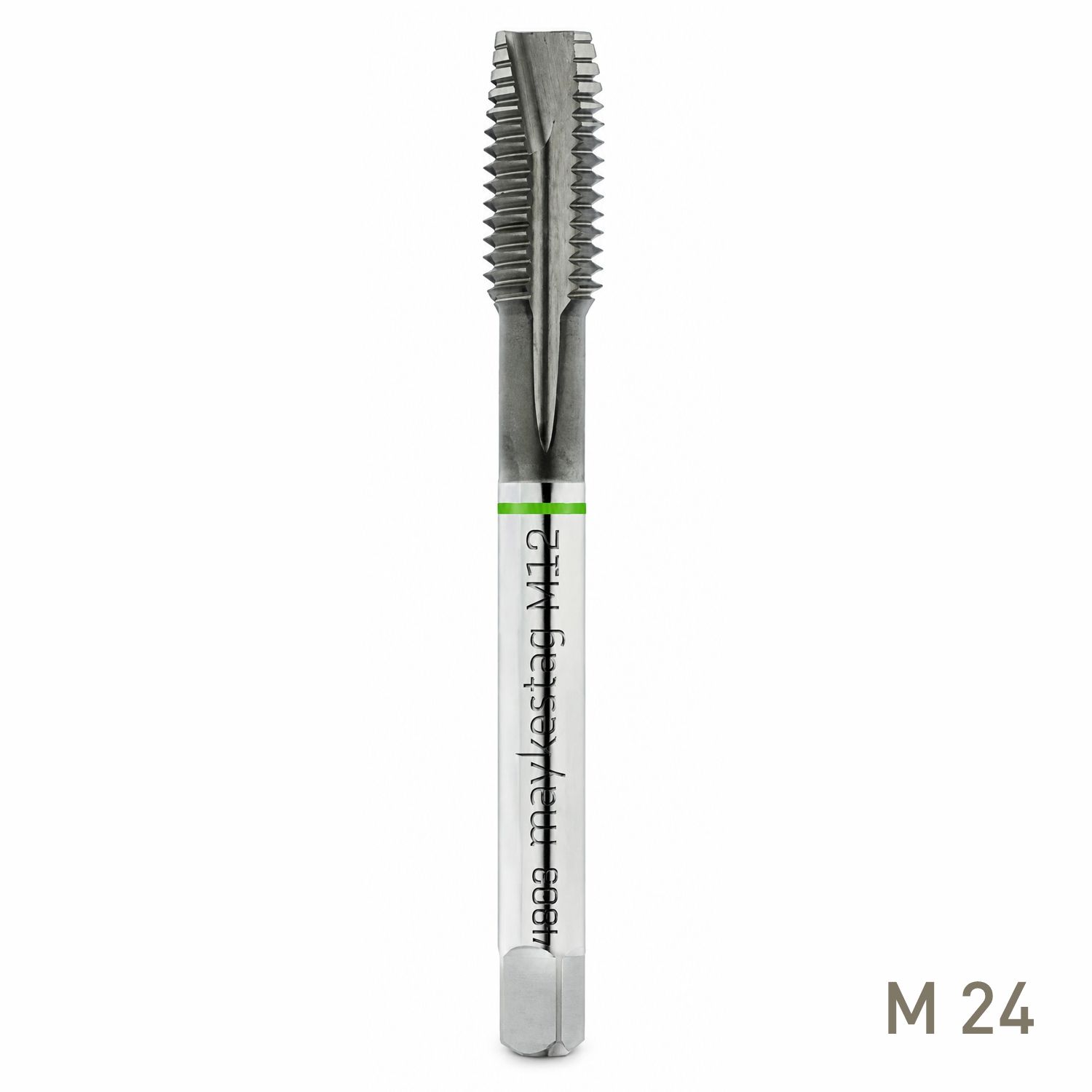 MAYKESTAG HSS-Co5 Machine Tap M24 x 3 Straight Fluted DIN 376 Code 4803