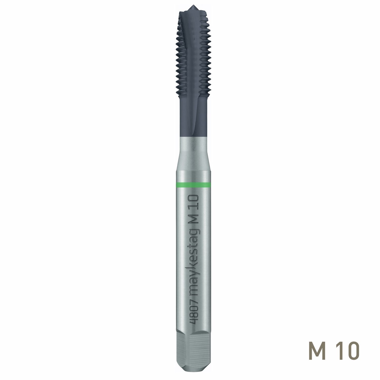 MAYKESTAG HSS-Co5 Machine Tap M10 Straight Fluted Metric ISO DIN 13 ALUNIT