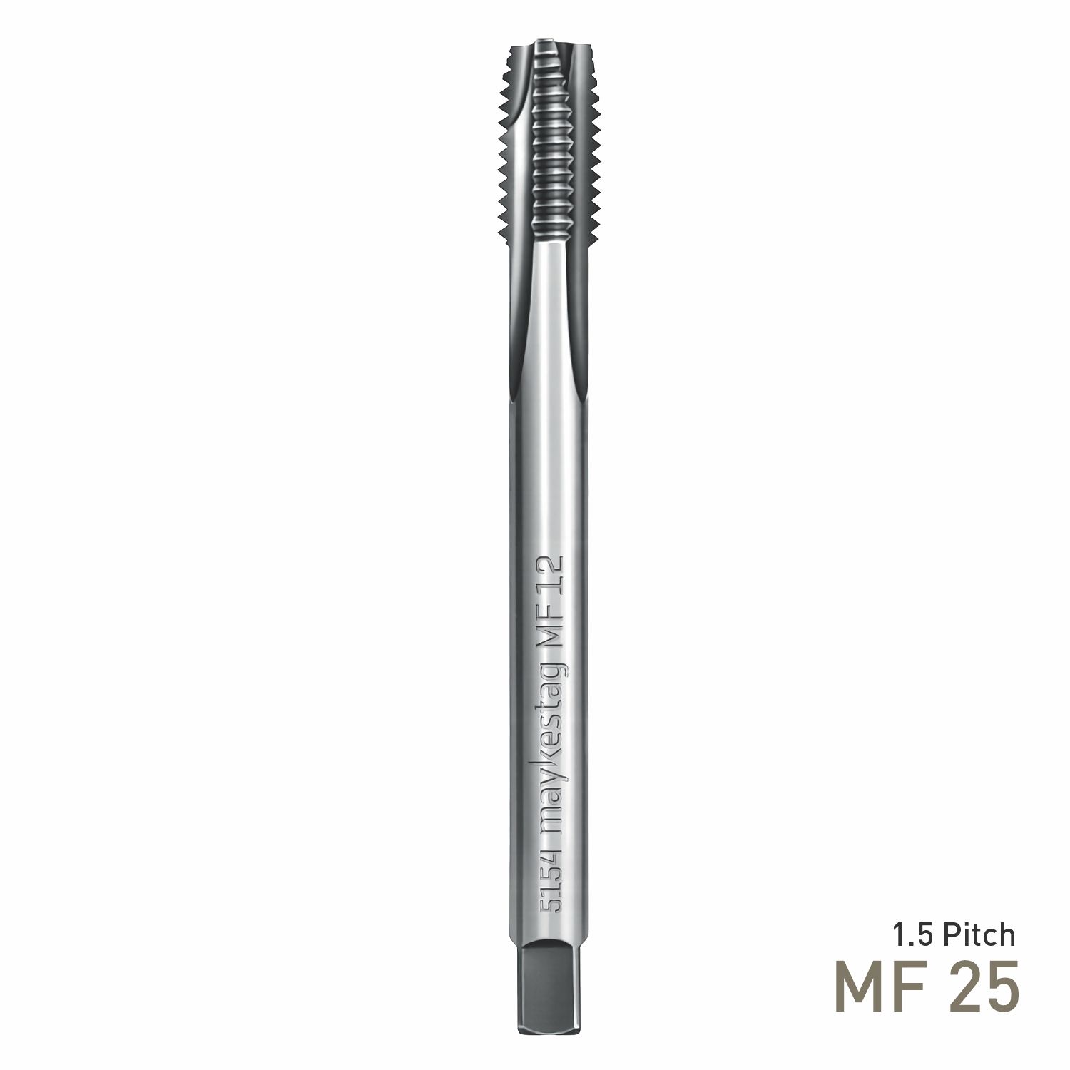 MAYKESTAG HSS-Co5 Machine Tap MF 25 x 1.5 DIN 374 Form B