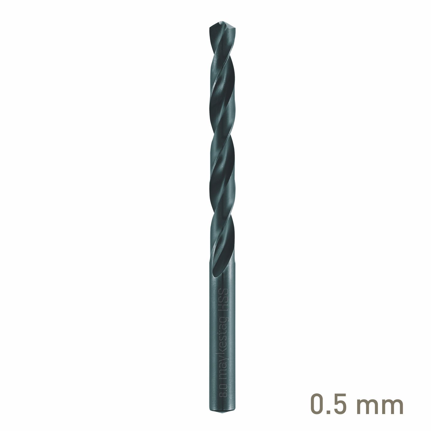 MAYKESTAG HSS Jobber Drill Bit 0.5mm Bulk Industrial