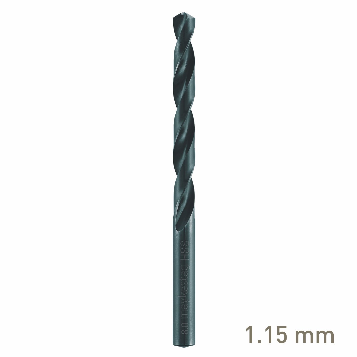 MAYKESTAG HSS Jobber Drill Bit 1.15mm Bulk Industrial