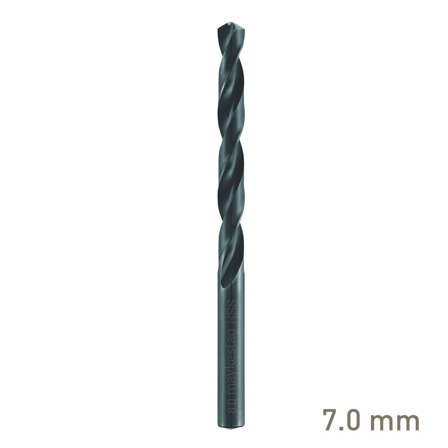 MAYKESTAG HSS Jobber Drill Bit 7mm Bulk Split Point Industrial