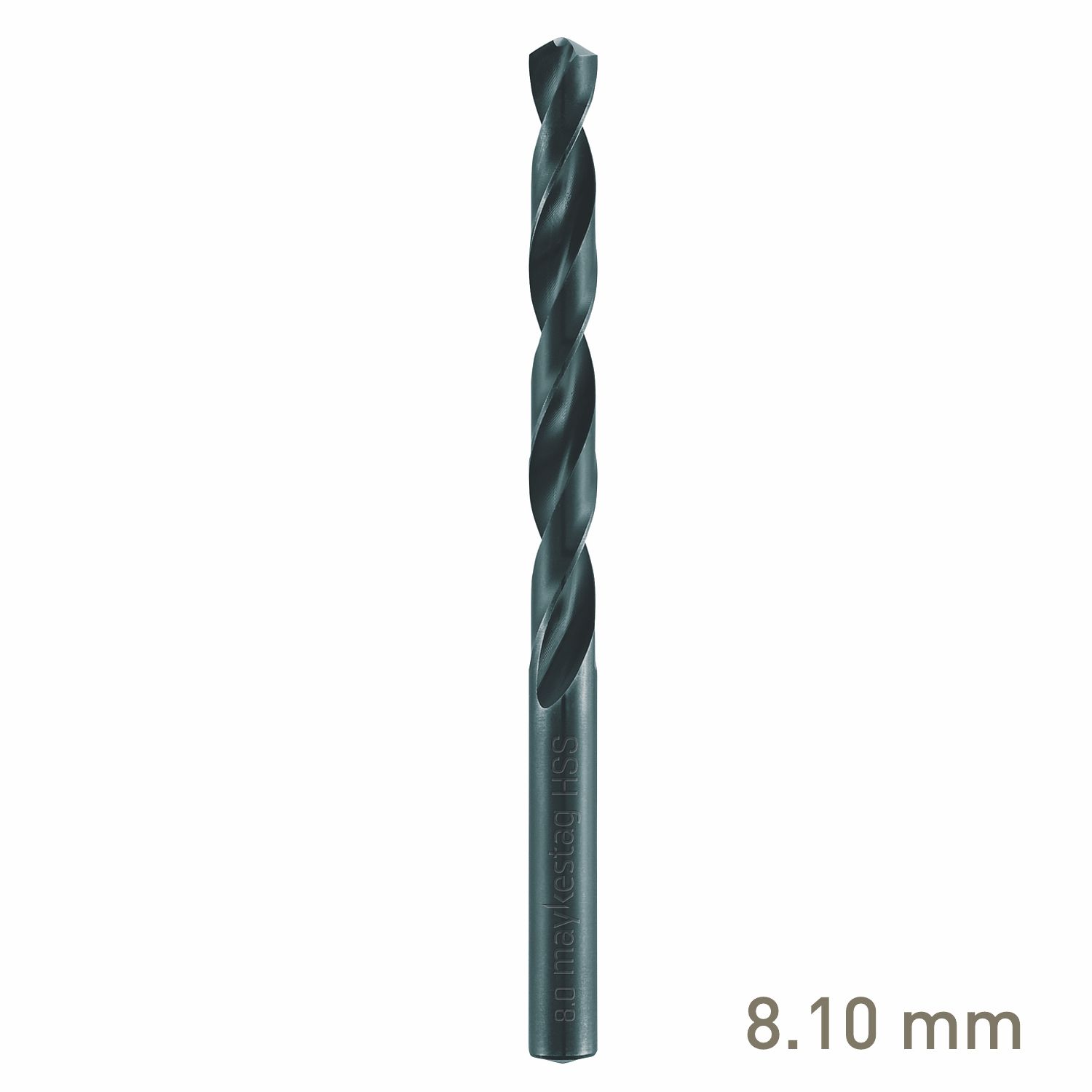 MAYKESTAG HSS Jobber Drill Bit 8.1mm Bulk Split Point Industrial