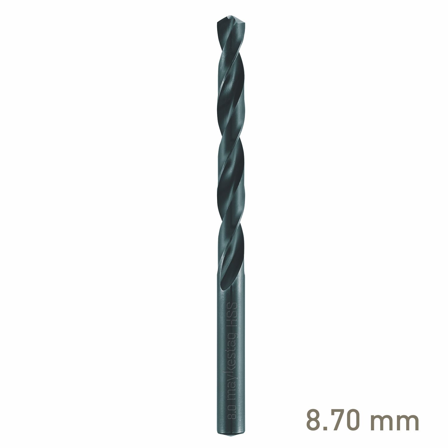 MAYKESTAG HSS Jobber Drill Bit 8.7mm Bulk Split Point Industrial