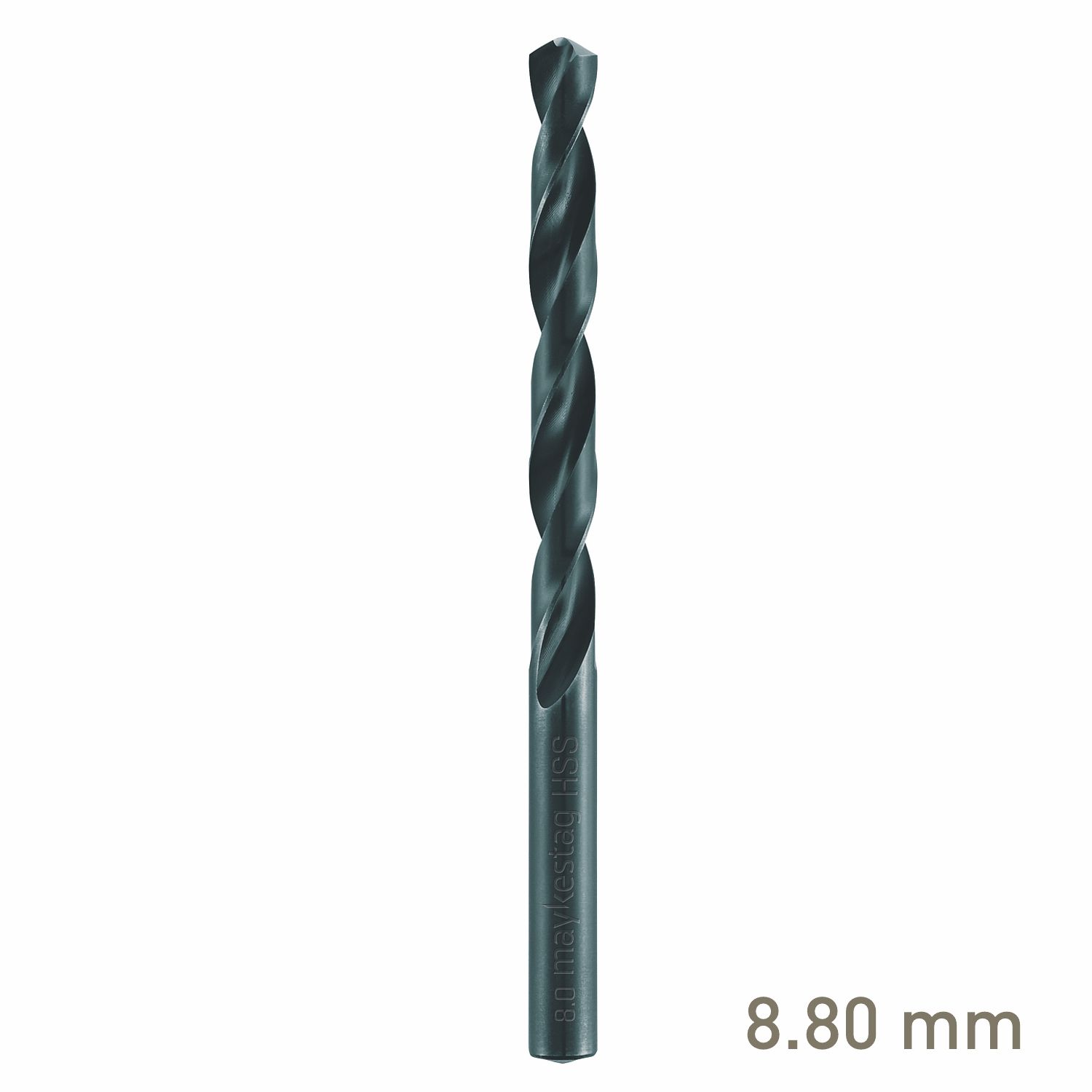 MAYKESTAG HSS Jobber Drill Bit 8.8mm Bulk Split Point Industrial