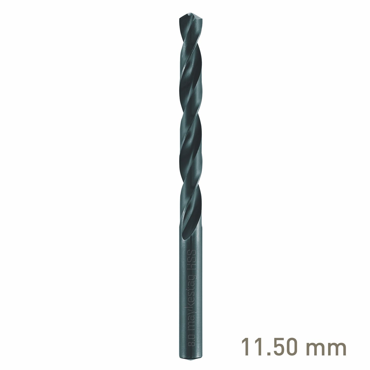 MAYKESTAG HSS Jobber Drill Bit 11.5mm Bulk Split Point Industrial