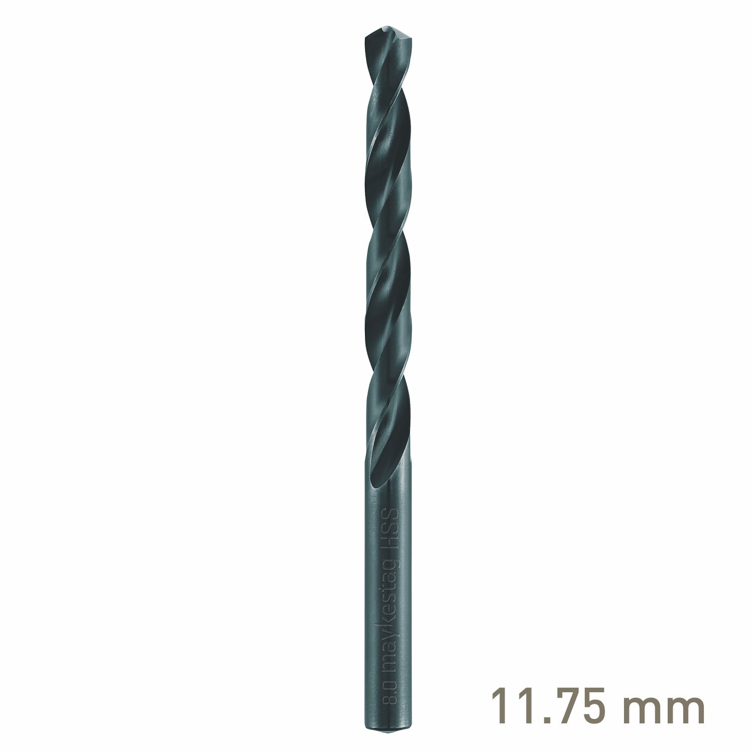 MAYKESTAG HSS Jobber Drill Bit 11.75mm Bulk Split Point Industrial
