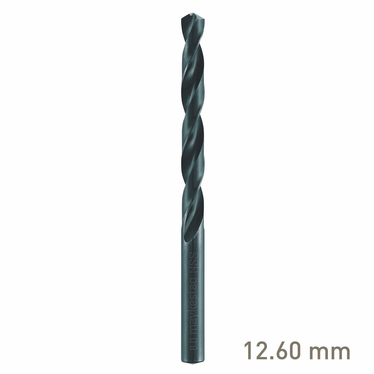 MAYKESTAG HSS Jobber Drill Bit 12.6mm Bulk Split Point Industrial