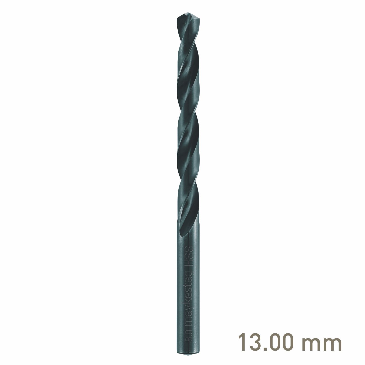 MAYKESTAG HSS Jobber Drill Bit 13mm Bulk Split Point Industrial