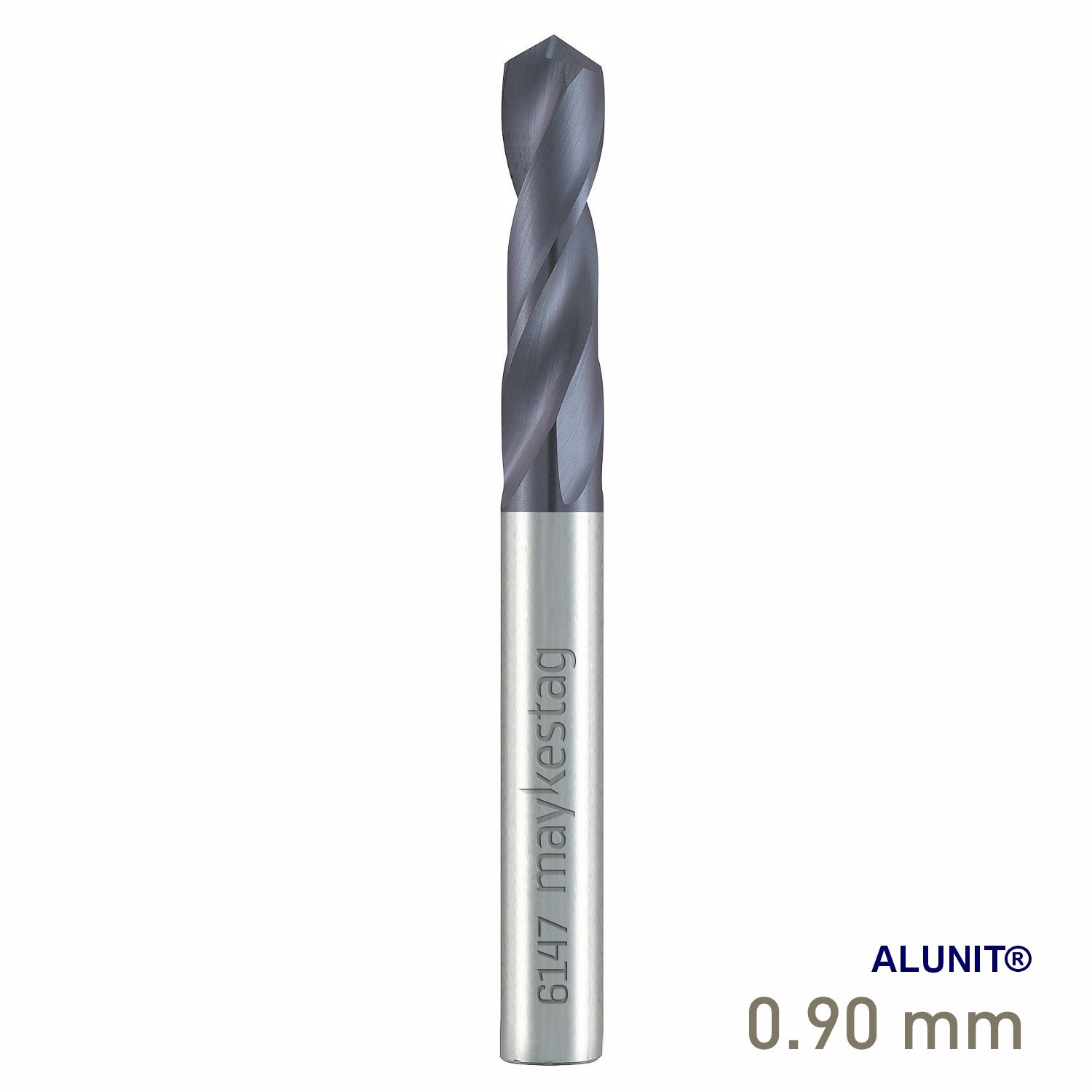 MAYKESTAG Solid Carbide Stub Drill 0.9mm Short Series DIN 6539 ALUNIT