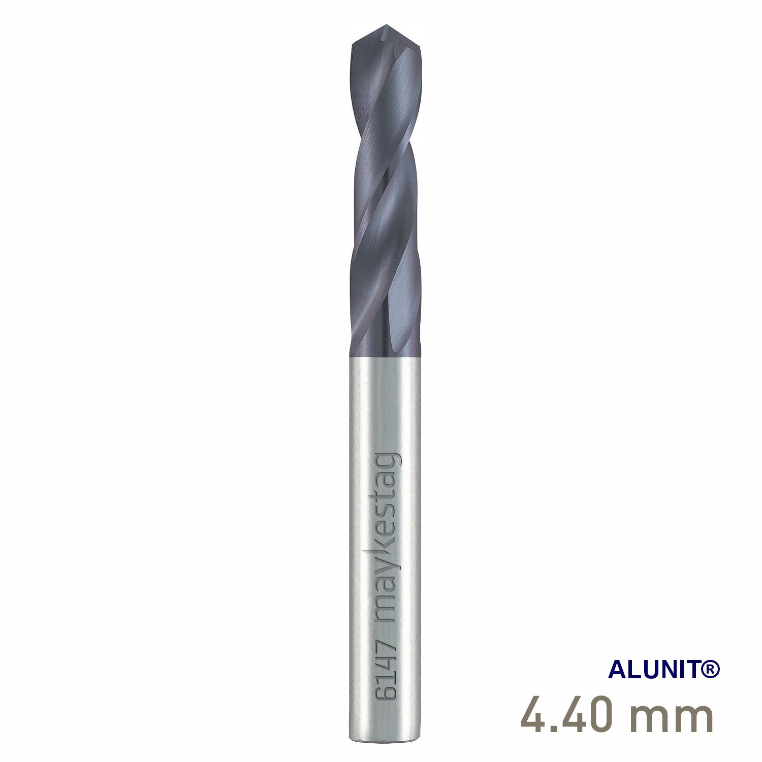 MAYKESTAG Solid Carbide Stub Drill 4.4mm Short Series DIN 6539 ALUNIT