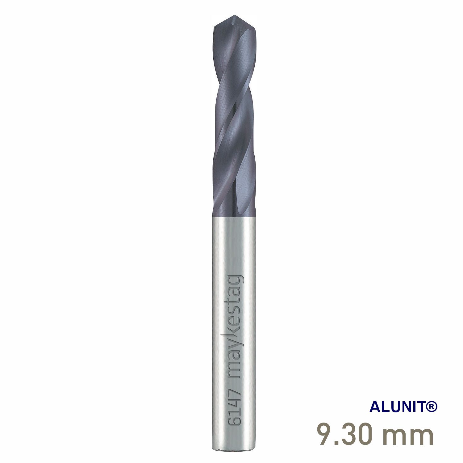 MAYKESTAG Solid Carbide Stub Drill 9.3mm Short Series DIN 6539 ALUNIT