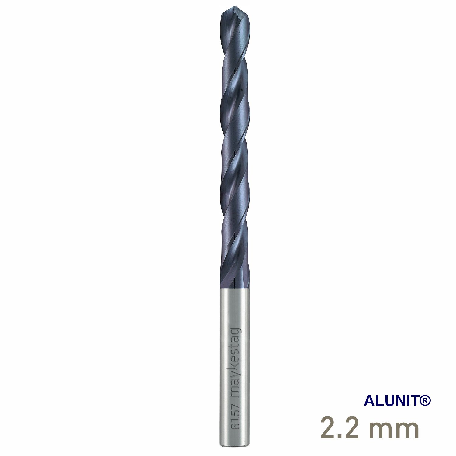MAYKESTAG Solid Carbide Drill DIN 338 N ALUNIT&reg; 2.20mm