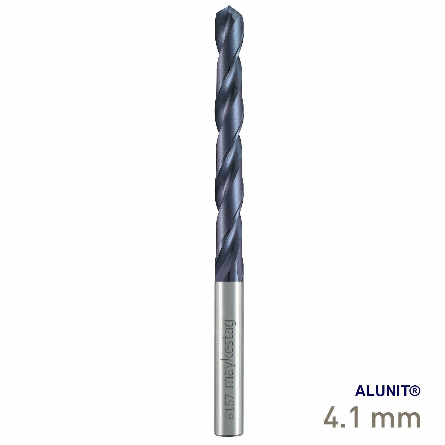 MAYKESTAG Solid Carbide Drill DIN 338 N ALUNIT&reg; 4.10mm