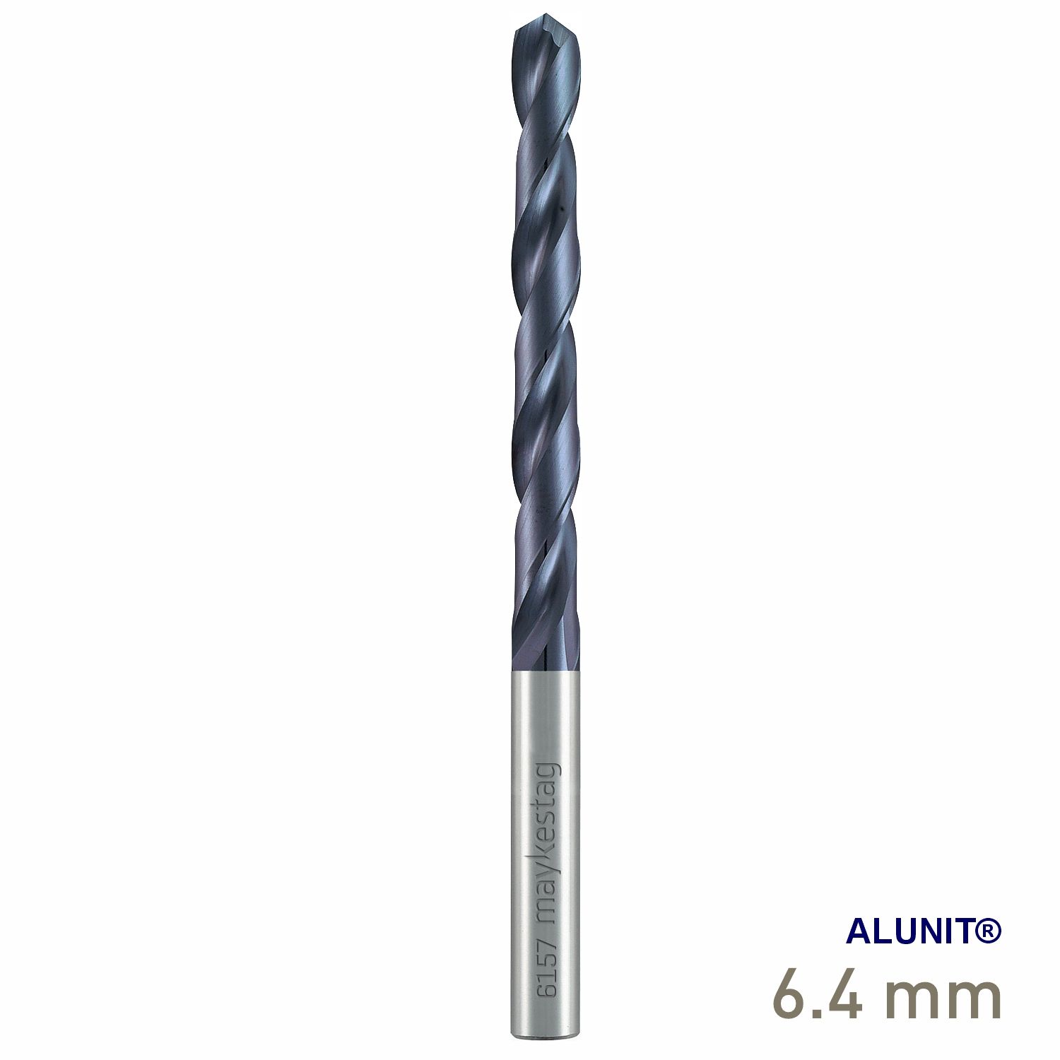 MAYKESTAG Solid Carbide Drill DIN 338 N ALUNIT&reg; 6.40mm